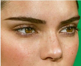 Straight Flat Brows