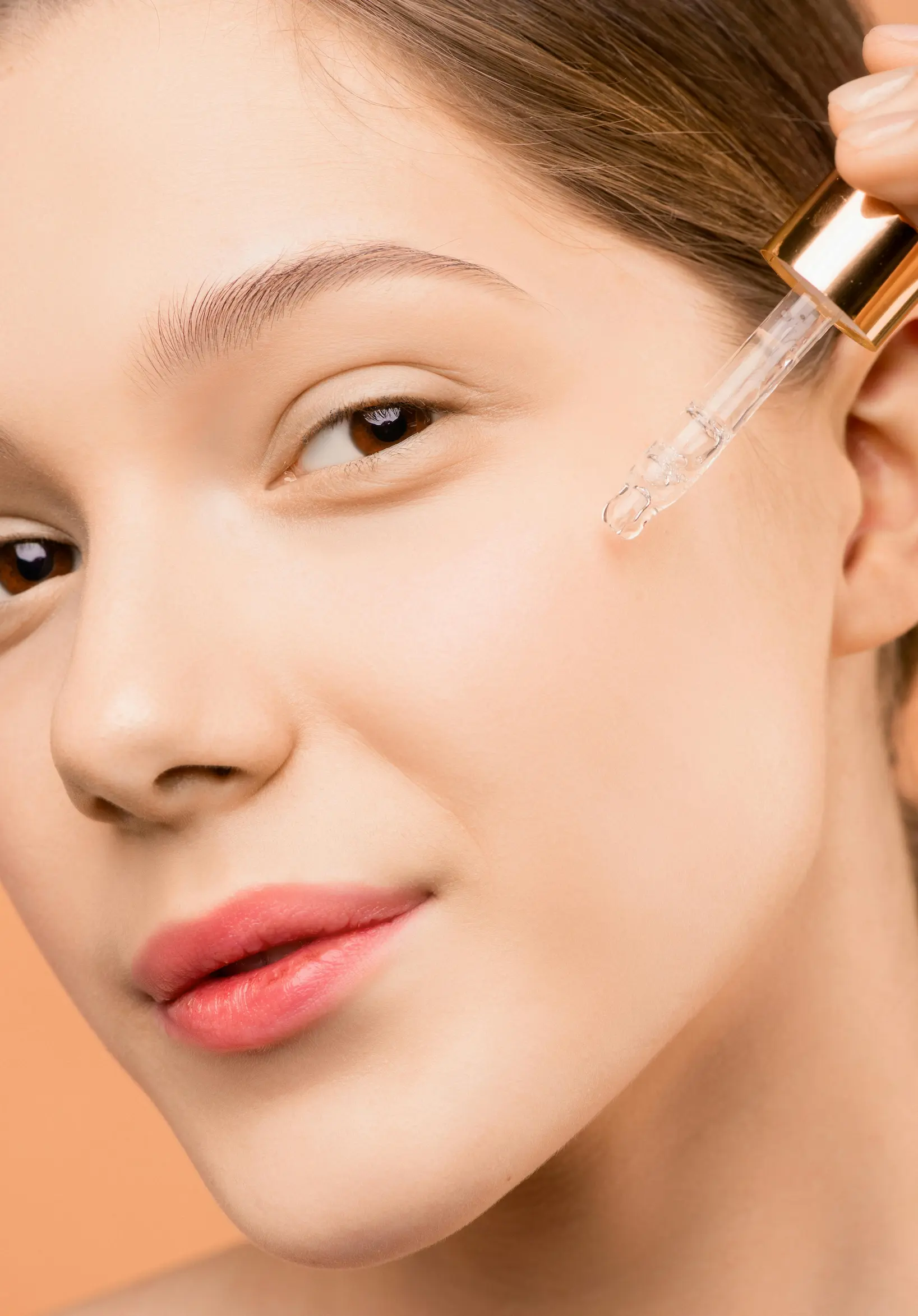 Radiant skin after using routine to remove dark spots