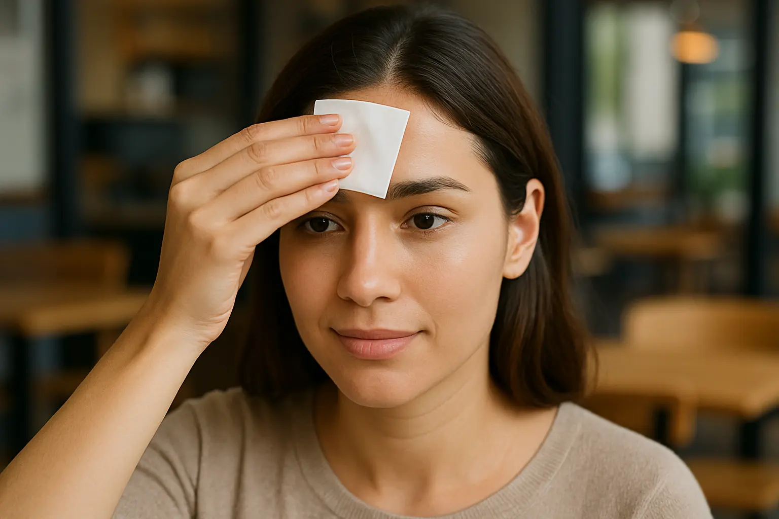 Long-wear concealer for oily skin