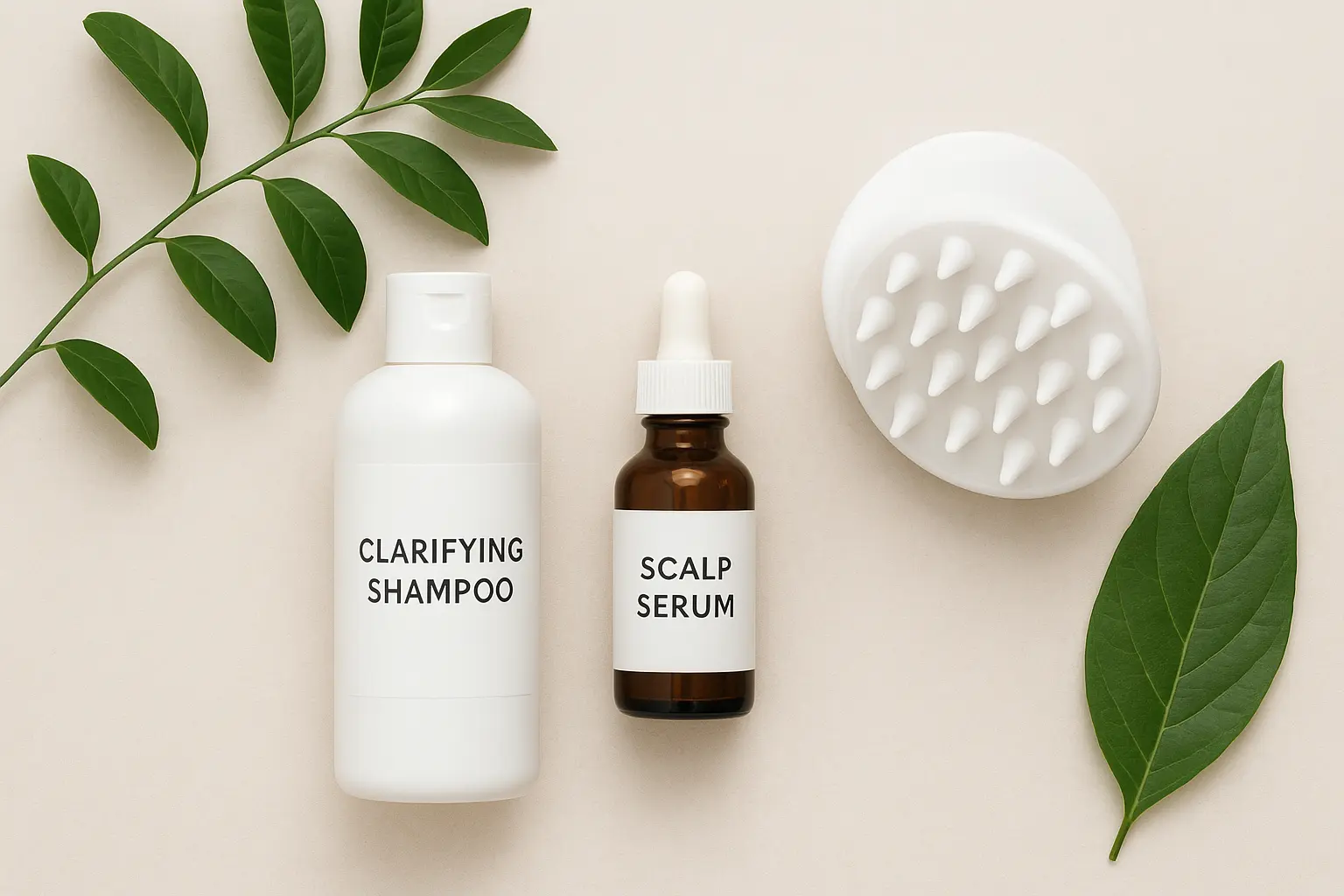 Healthy scalp routine for hair growth