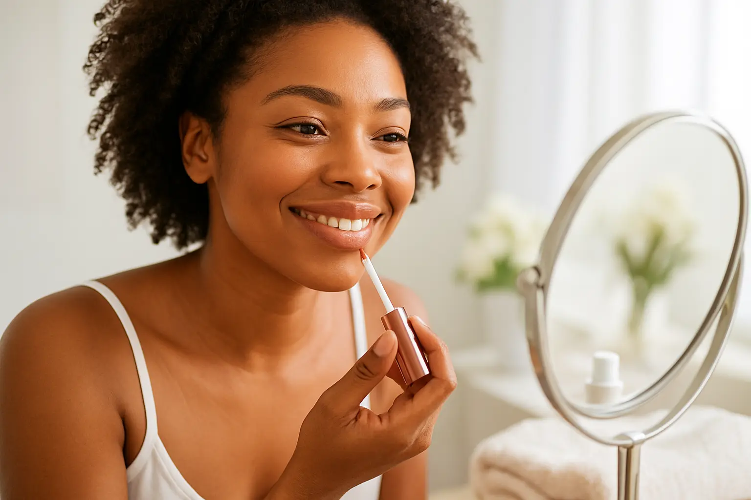 Applying Lip Plumpers That Work