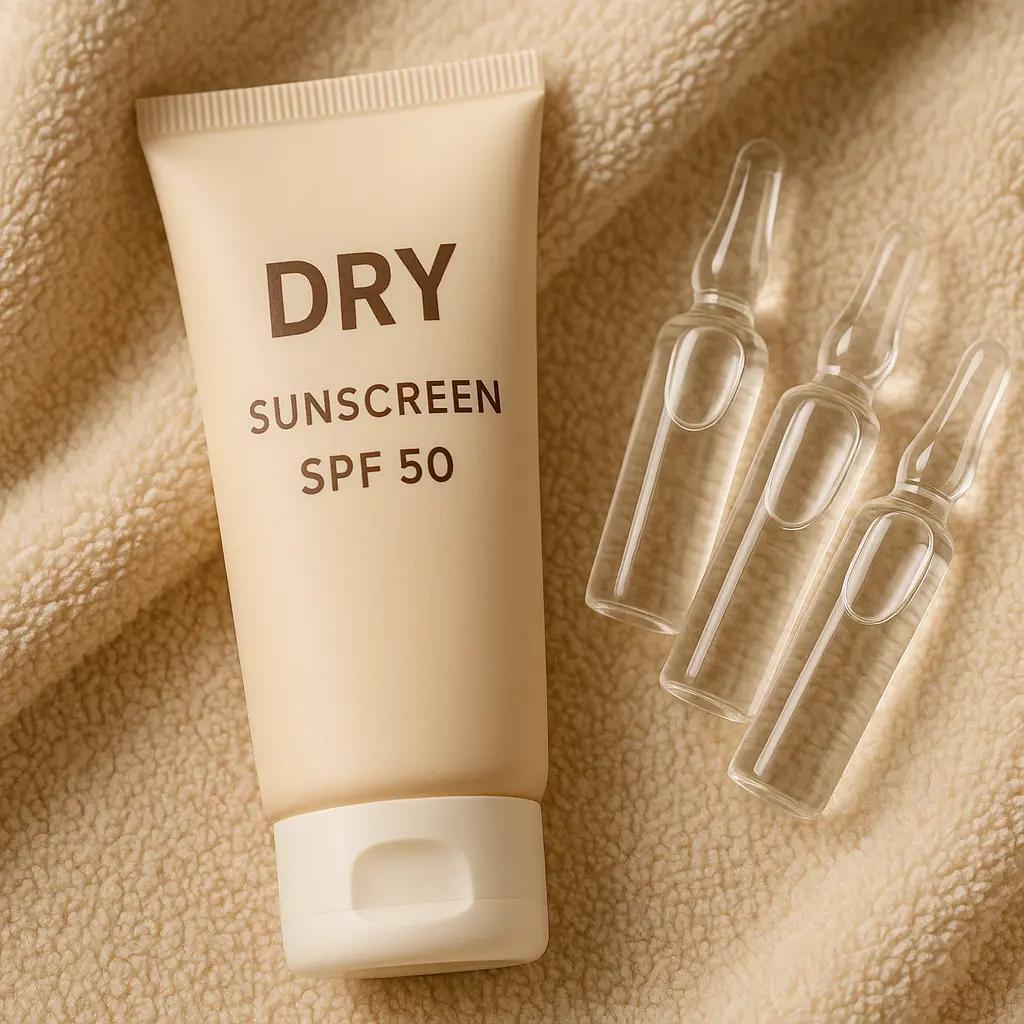 Sunscreen for dry skin with moisturizing ingredients