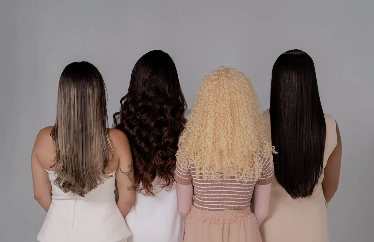 Hair care routine for different hair types