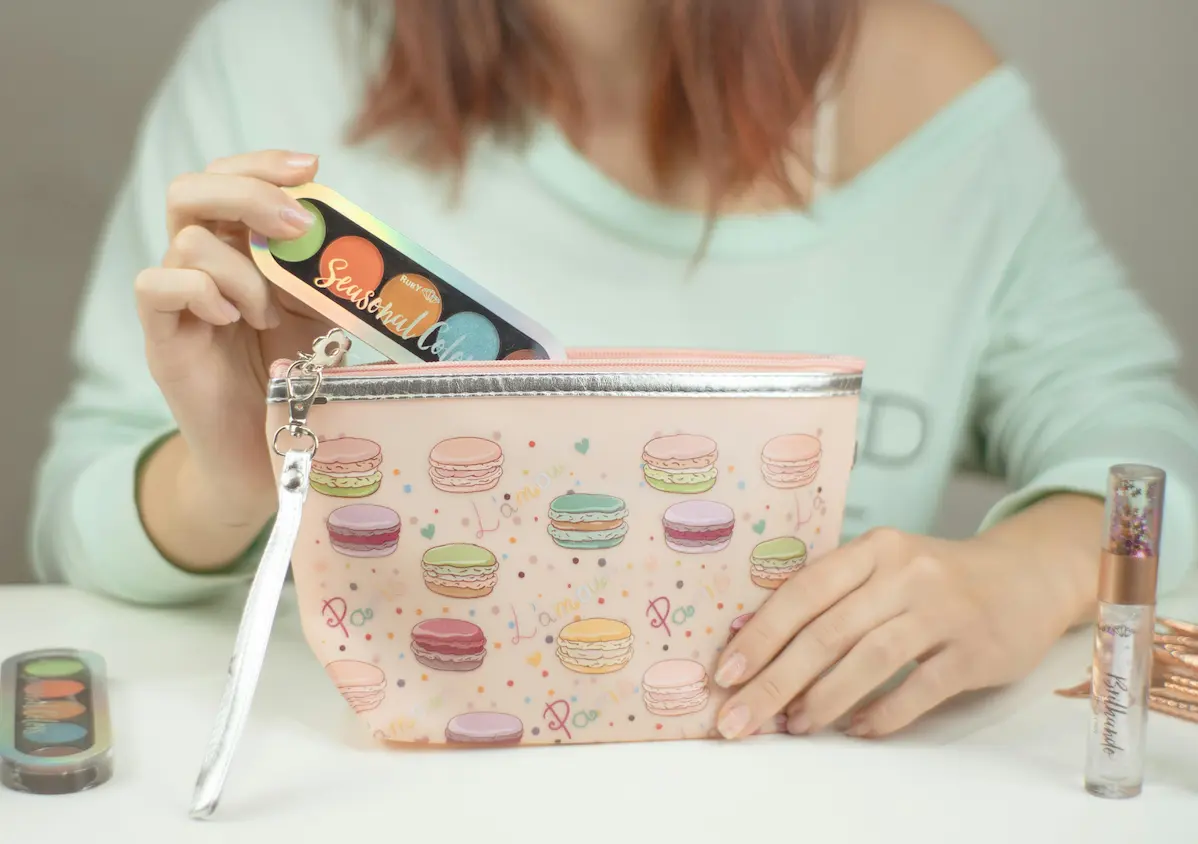 Simple beauty routine products for a quick morning look