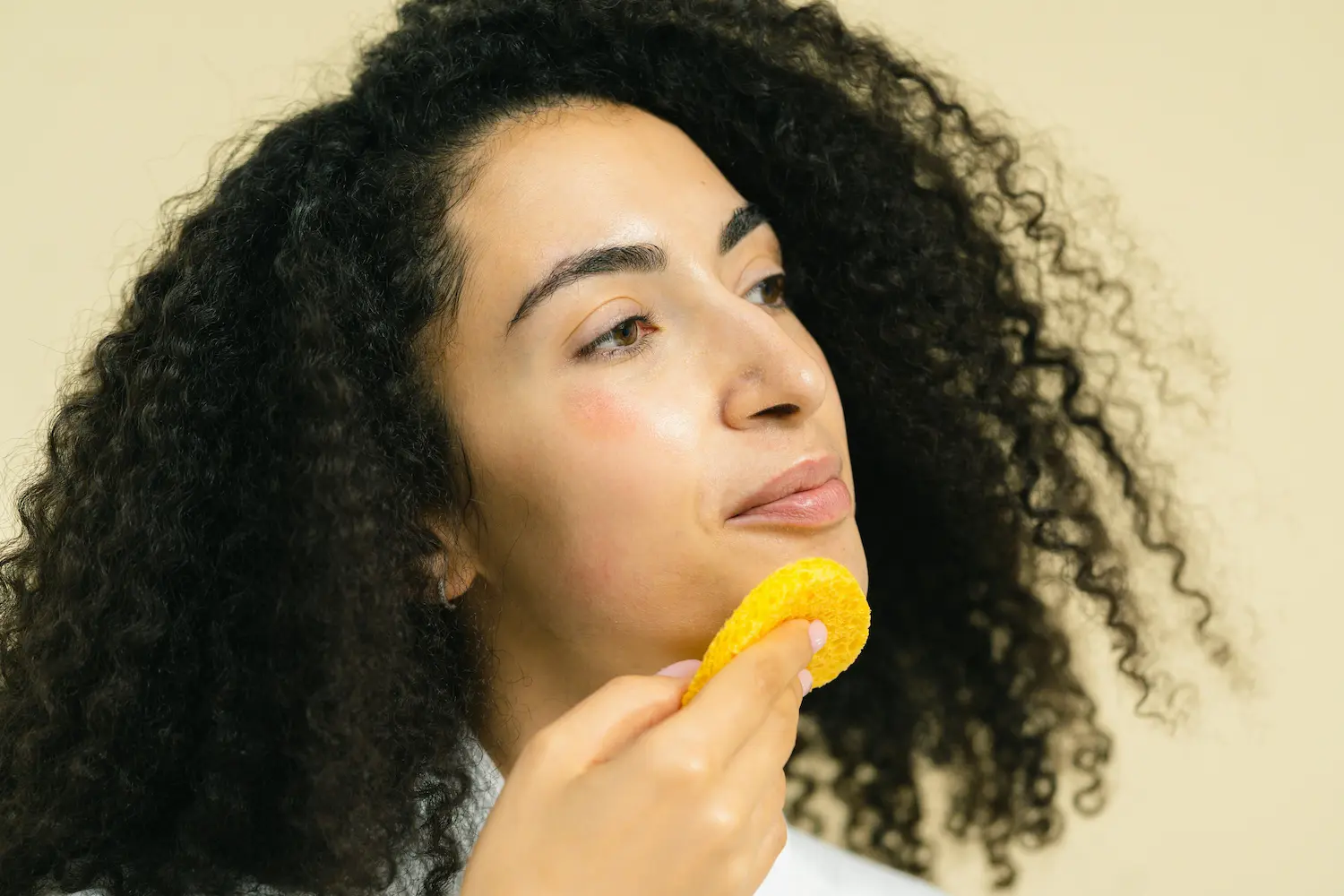 Mineral powder sunscreen brush-on for makeup