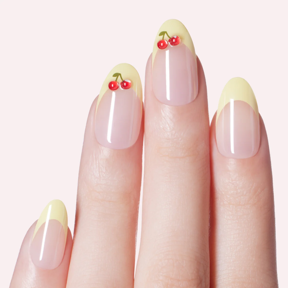 Dashing Diva Cherry On Top Press On Nails