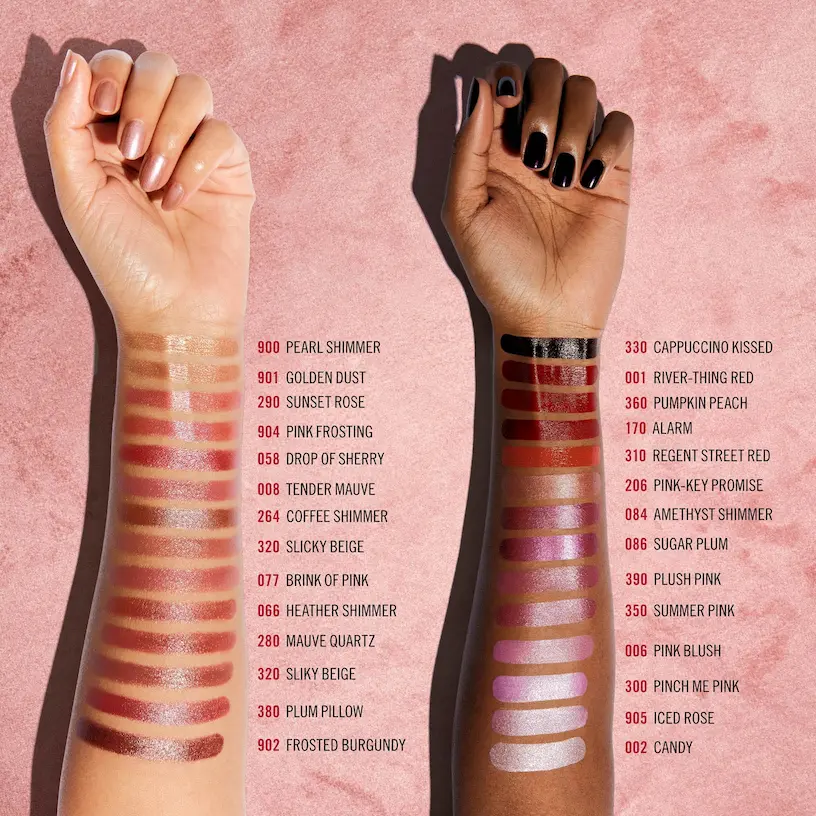 Rimmel Kate Moss lipstick swatch