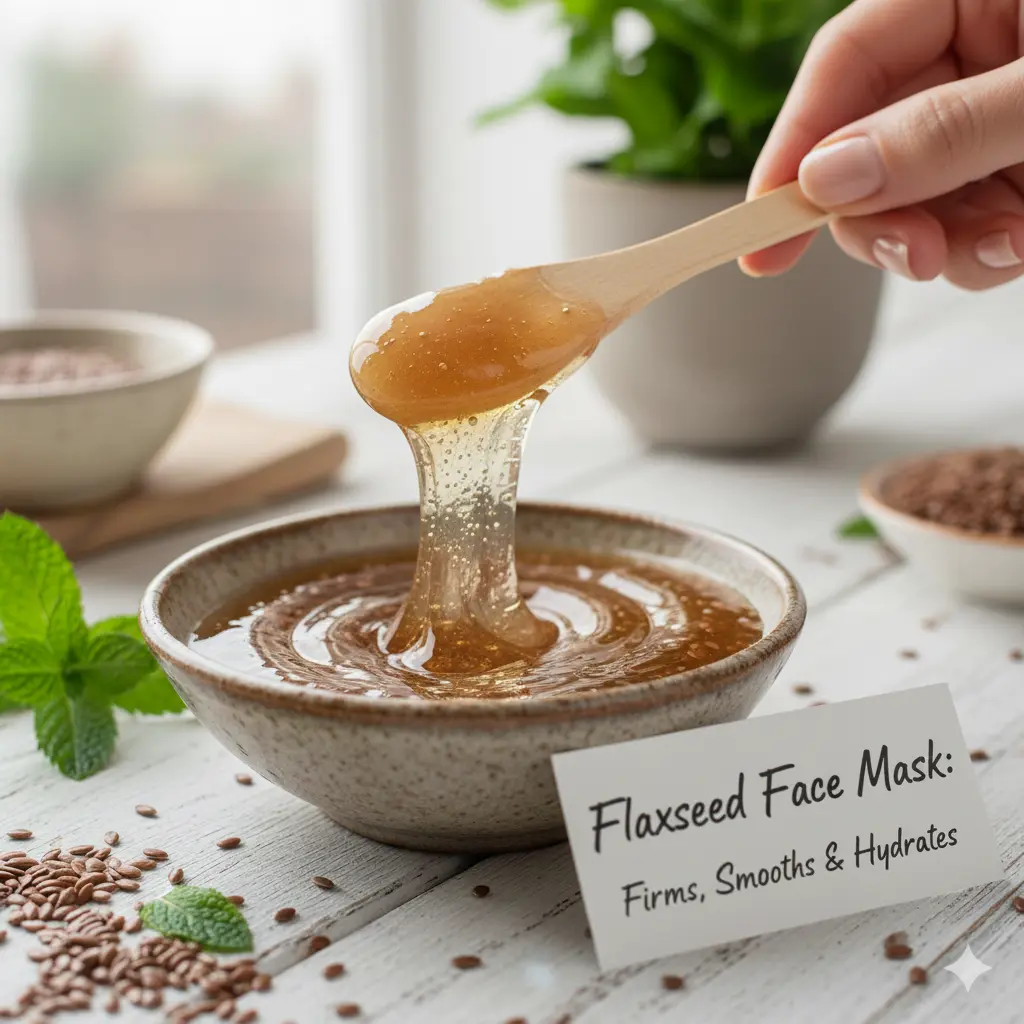 gel consistency of flaxseed face mask benefits