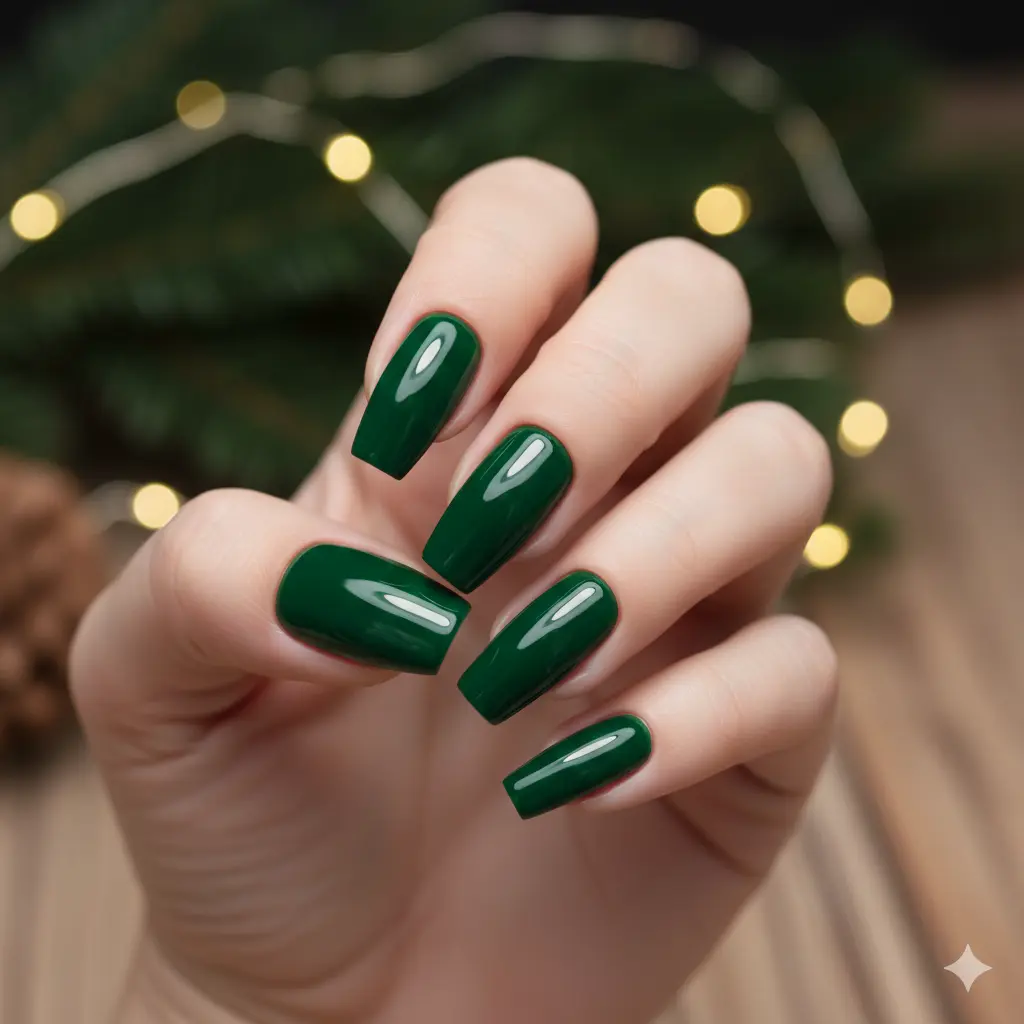 Frosted Icicle Ombré Nails