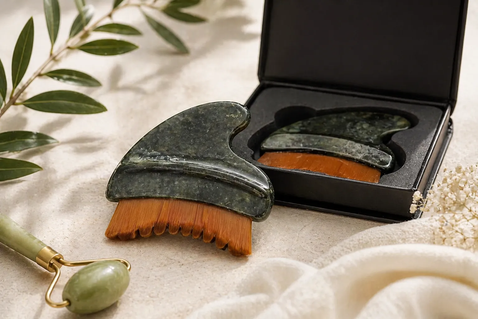 lymphatic contour face brush 